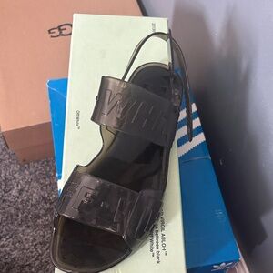 Off-White Women's Black Sandals